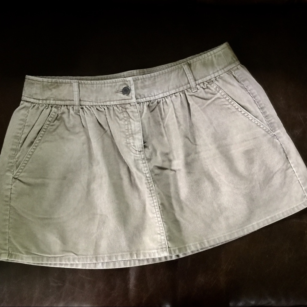 London Jean Corduroy Skirt